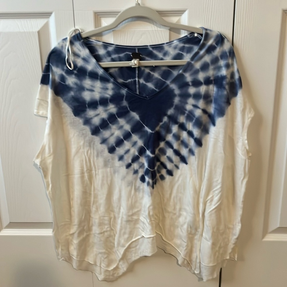 Free People tye dye dolman top size S.